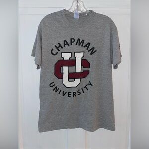 Chapman University Panthers Gray T-Shirt Men’s Medium Gildan Heavy Cotton Tee